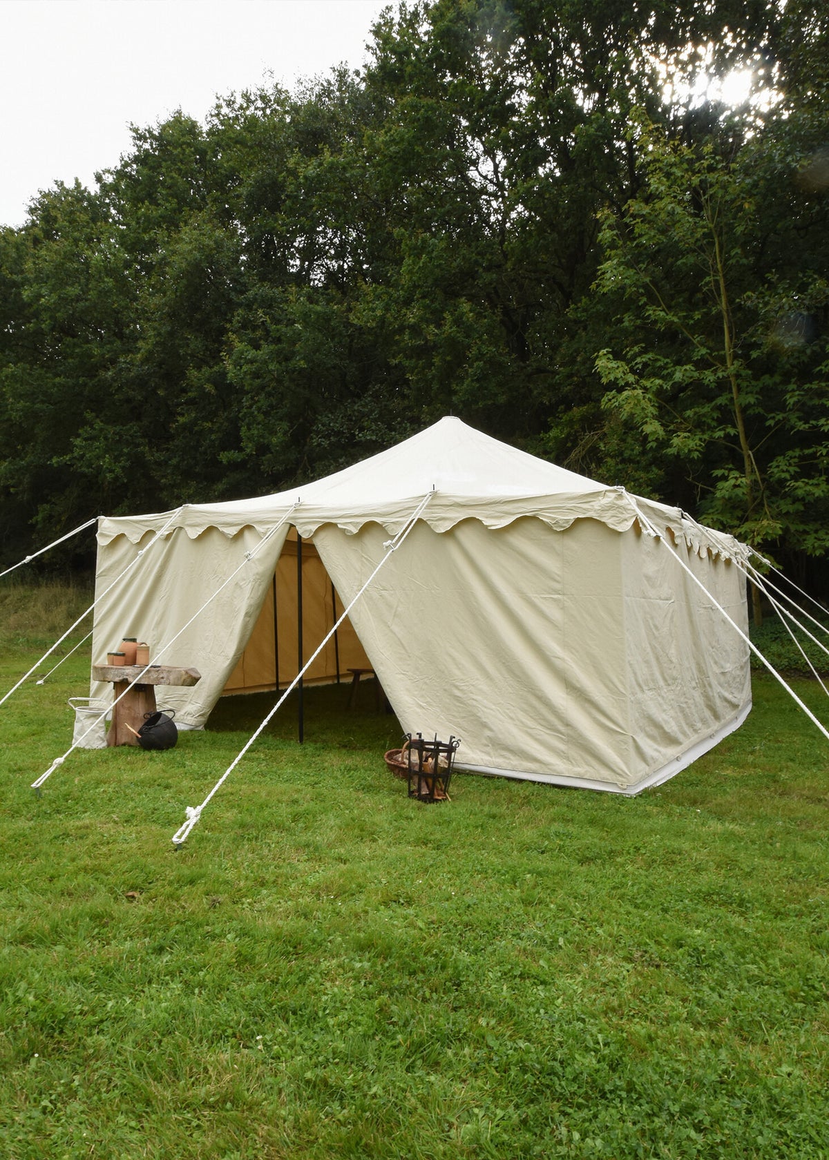Medieval tent Herold 5 x 5 m, 425 gsm