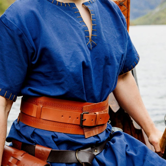 Viking belt Sigrid, light brown