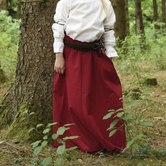 Girl skirt Loreena, red
