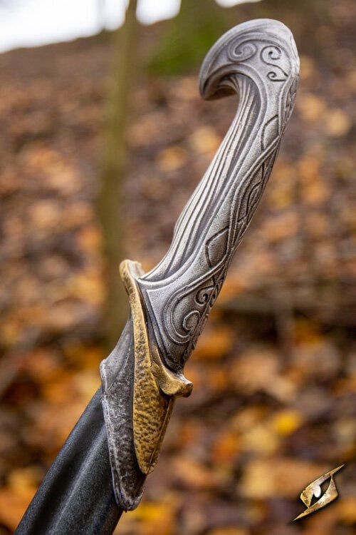 Curved LARP elven sword, 90 cm
