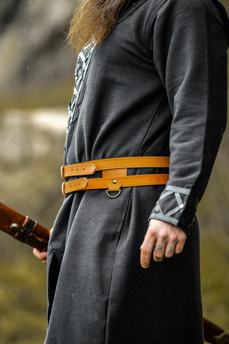 Viking tuniek Farulfr, zwart