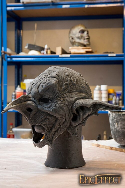 Goblin mask, unpainted
