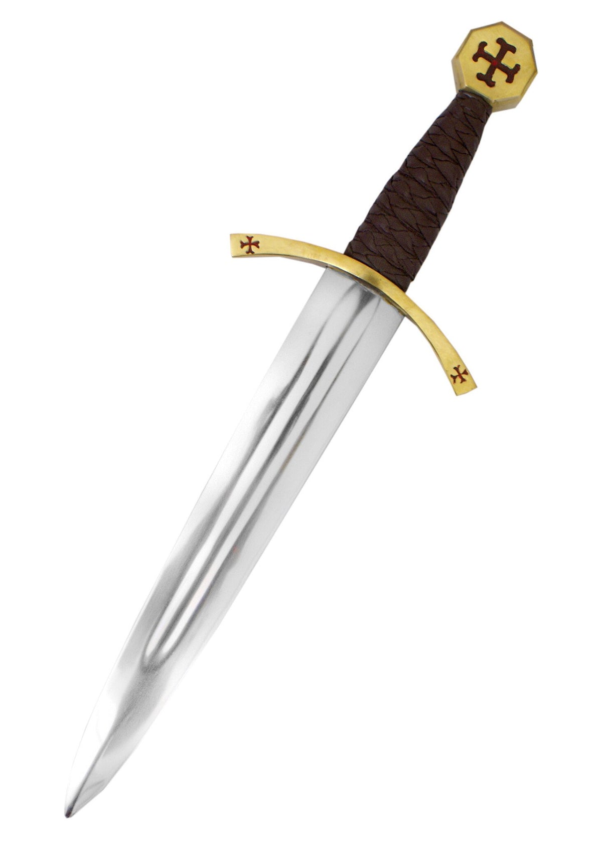 Templar dagger Hughes de Payens, semi-sharp