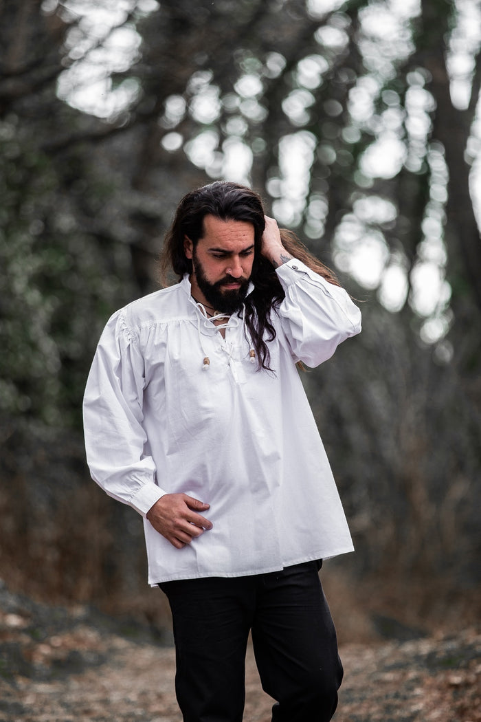 Medieval shirt, white