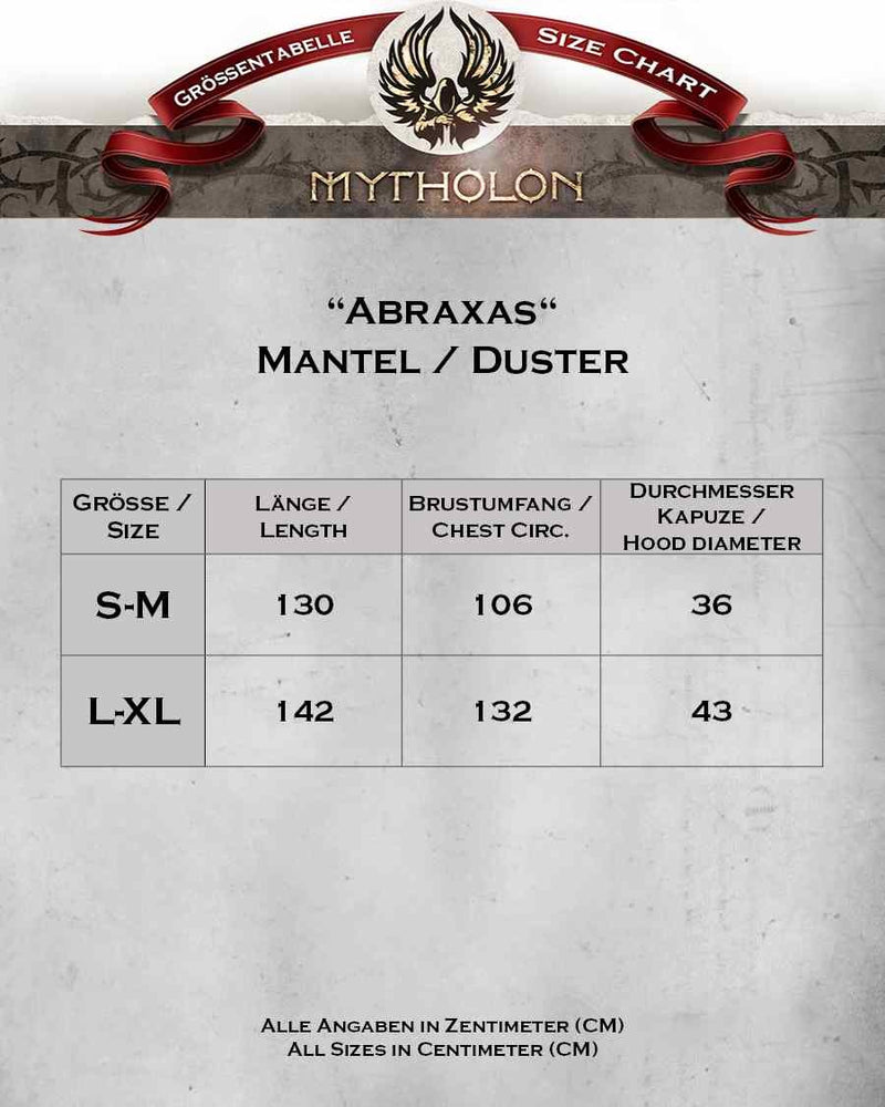 Abraxas Mantel, Rood