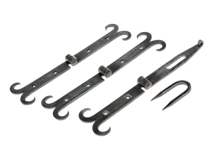 Set of medieval hinges