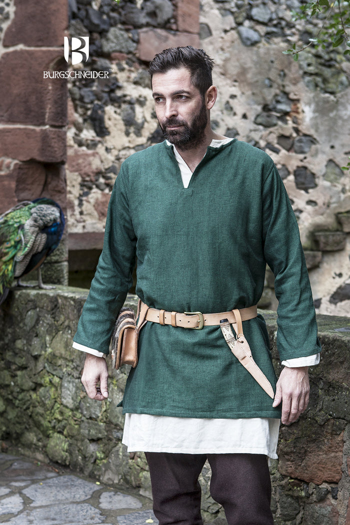 Viking tunic Erik, green