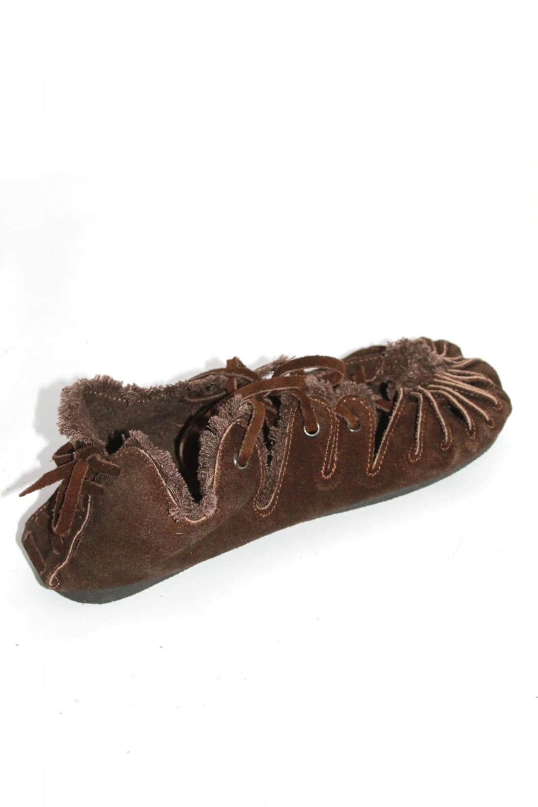 Medieval sandals with rubber sole