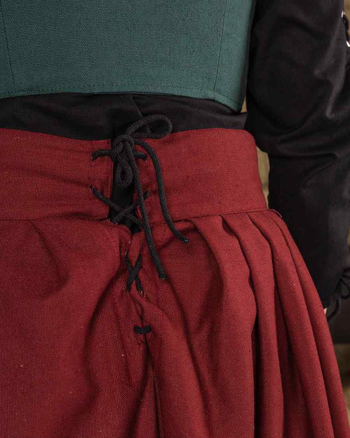 Skirt Anna, burgundy