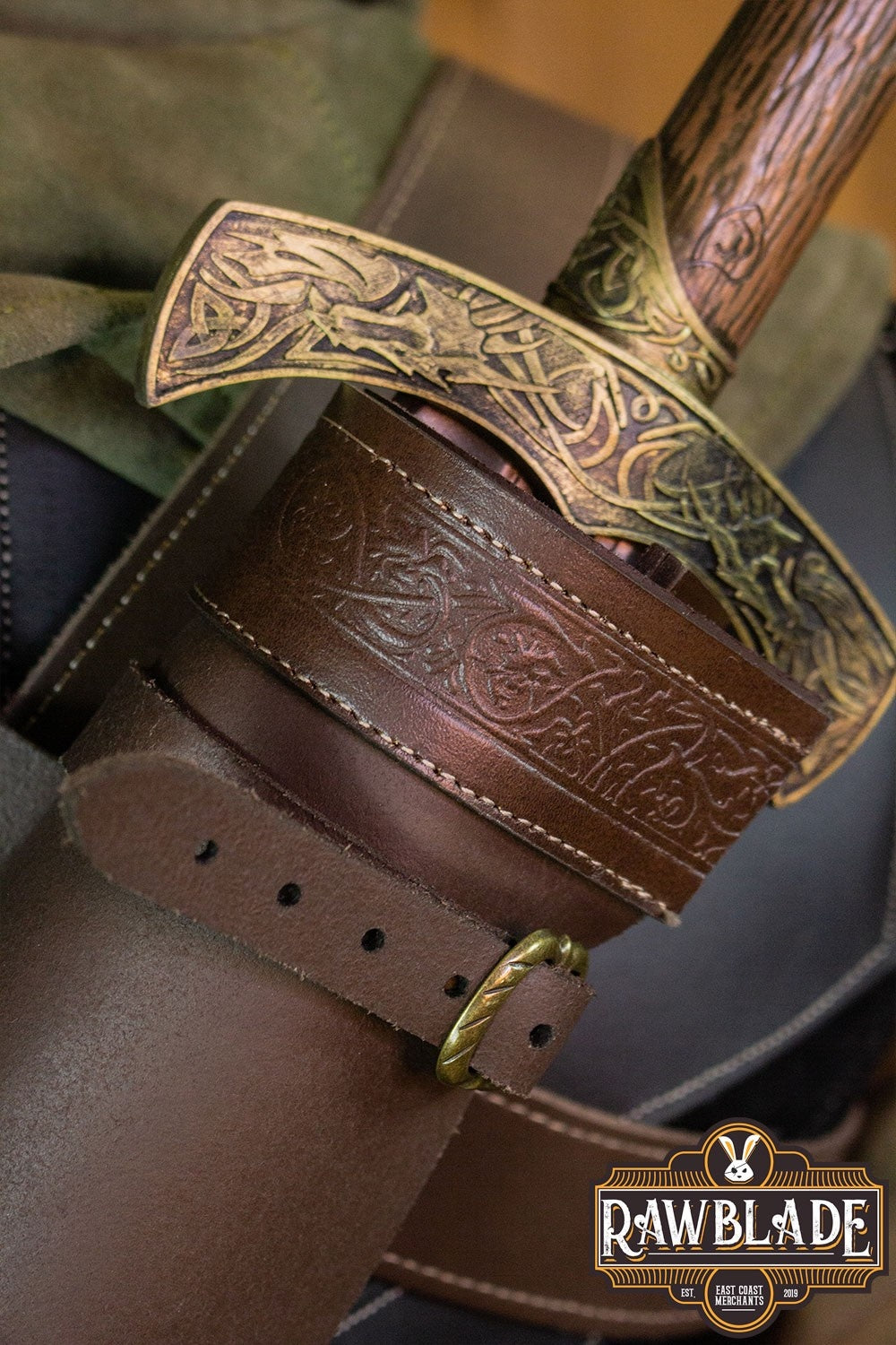Astrid Back Scabbard - Brown