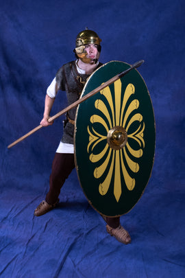 Rzymska tarcza auxilia, clipeus