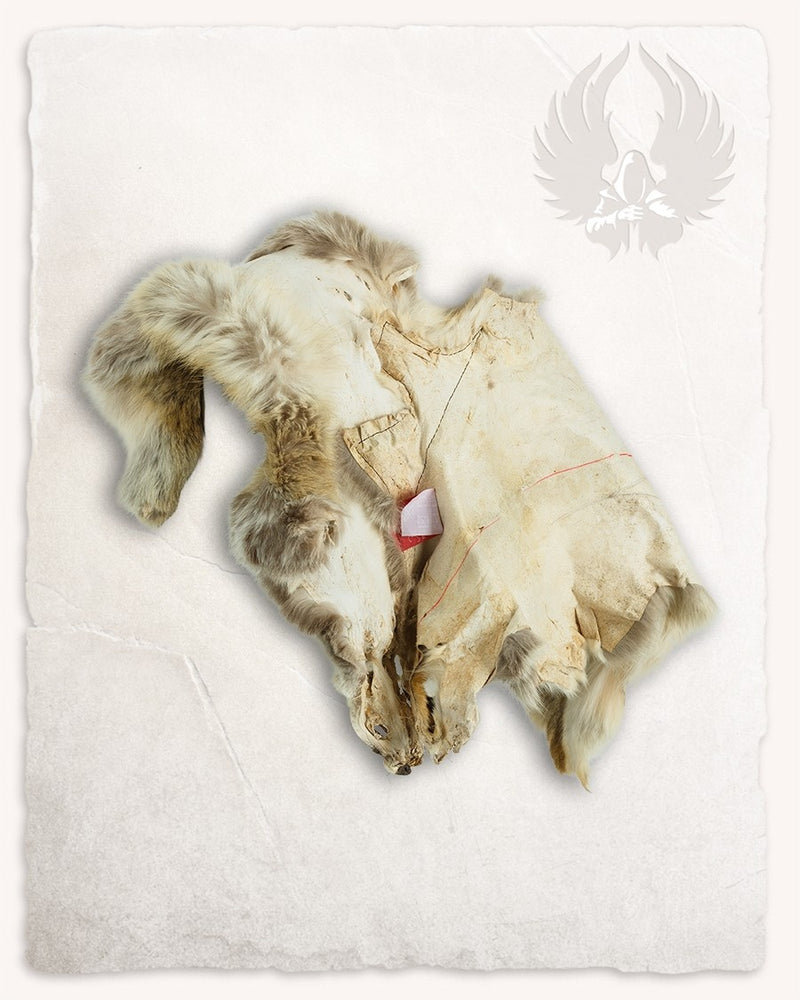 Fur collar fox, brown