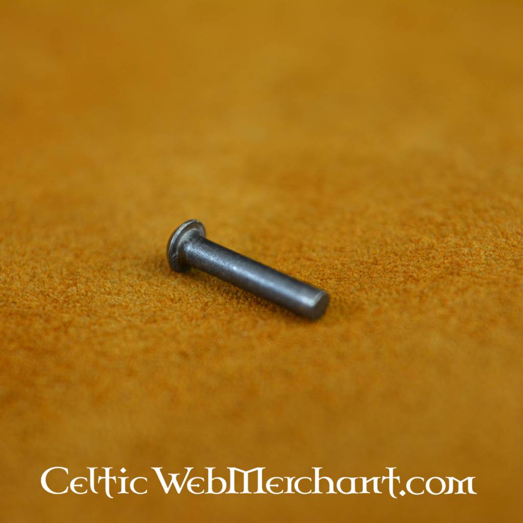 100 steel rivets 12 mm