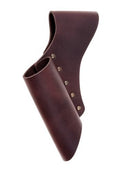 Knight sword holder for belt, brown