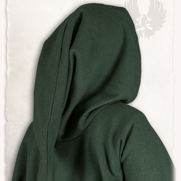 Medieval cape Kim, olive green