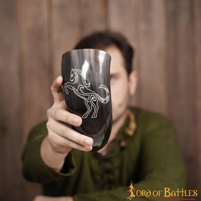 Celtic drinking horn Epona, 300-500 ml