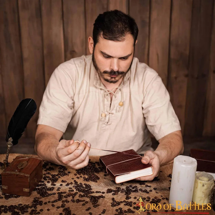 Leather journal Yggdrasil