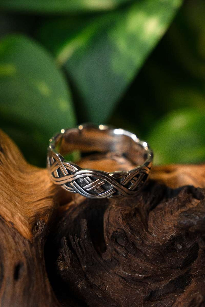 Norman ring, sterling silver