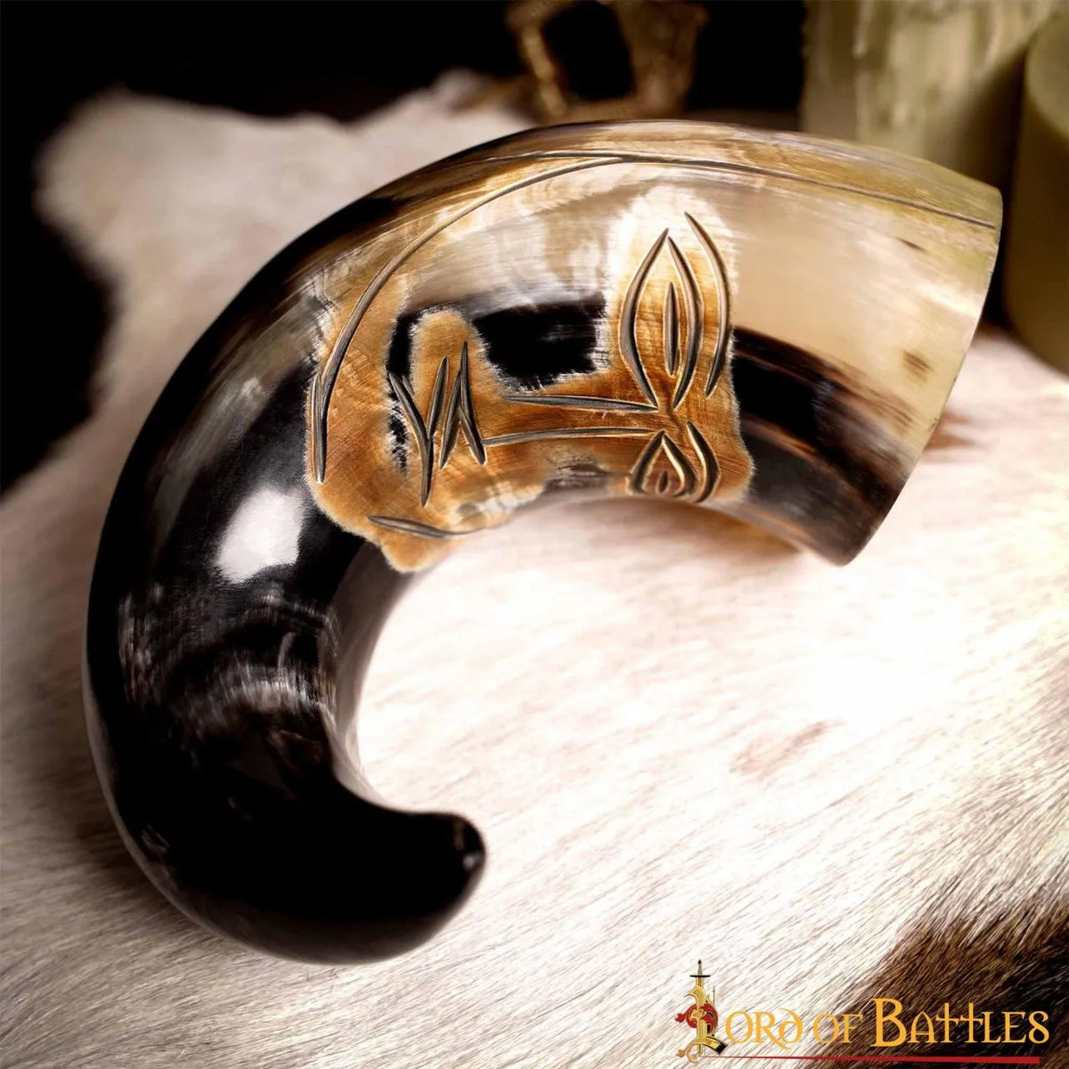 Asatru drinking horn, 500-650 ml