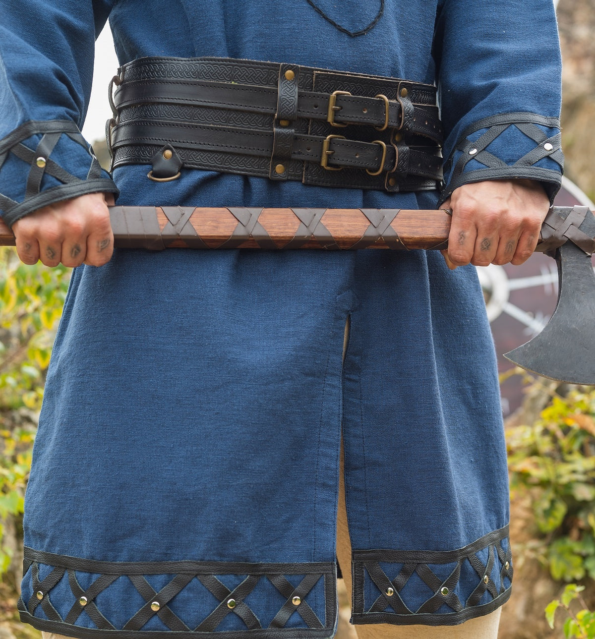 Celtic belt Ruari, black