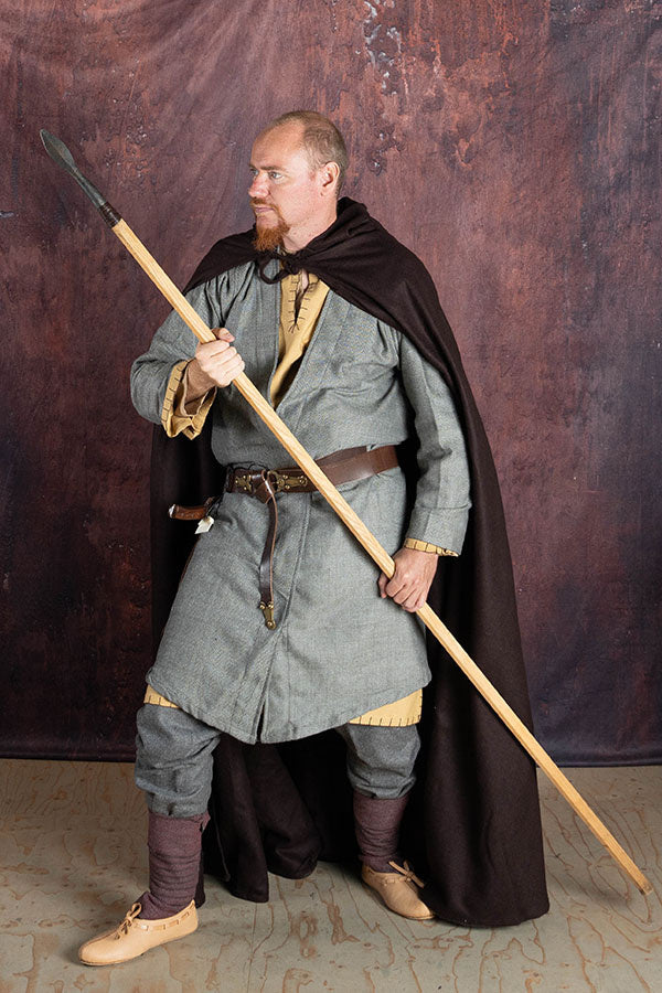 Cloak Hibernus, brown, wool blend