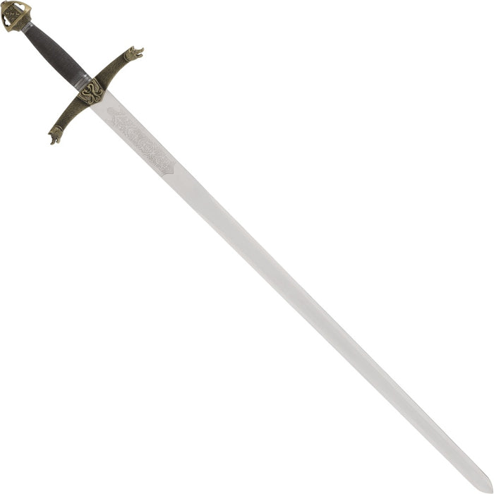 Heraldic sword, semi-sharp