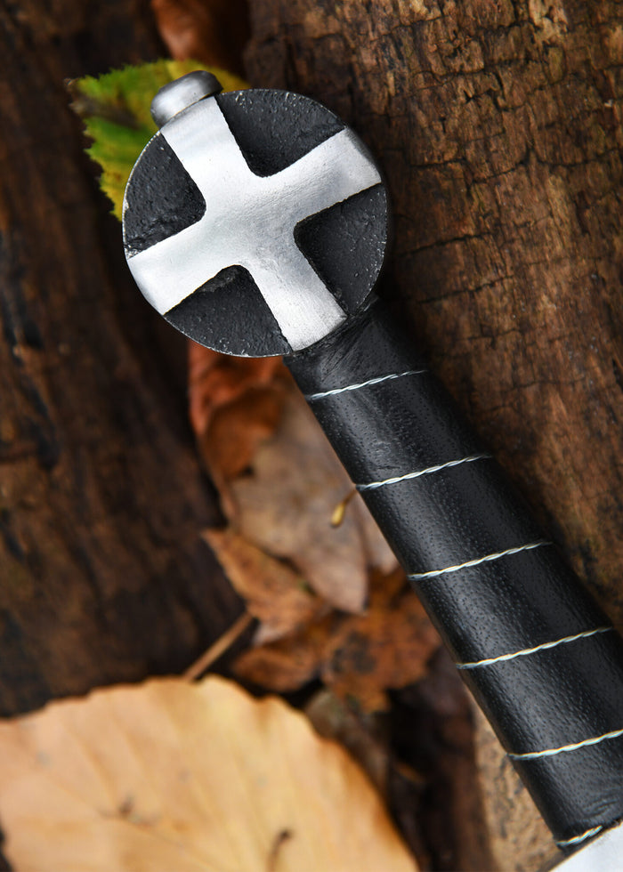 Crusader dagger Jerusalem, semi-sharp