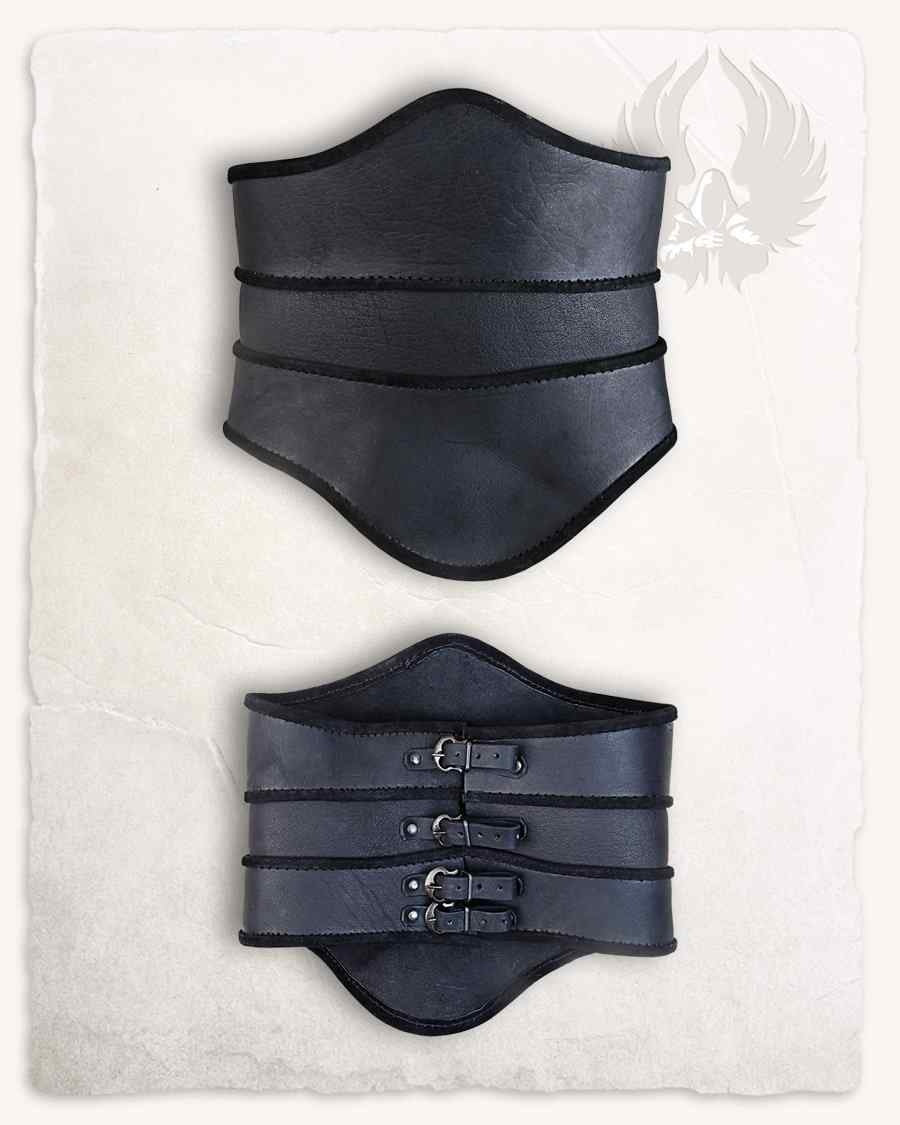 Armour corset Scarlett, black
