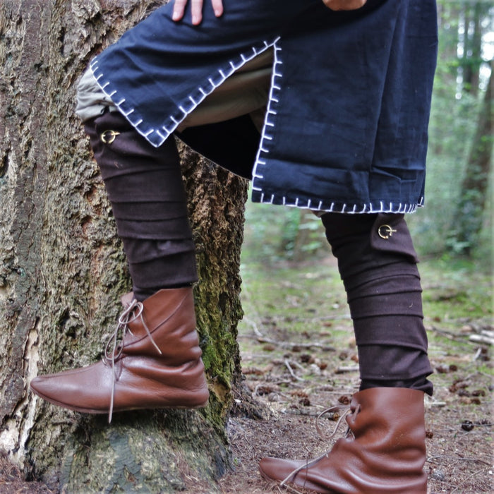 Germanic Thorsberg tunic with authentic zoom, black
