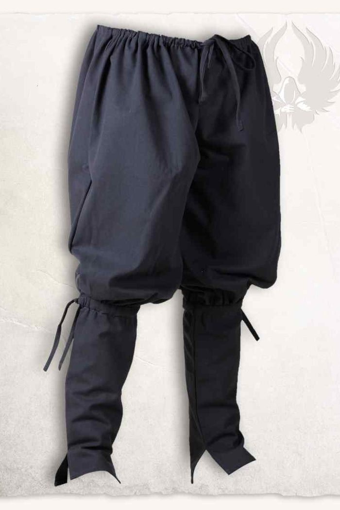 Viking trousers Ketill, black