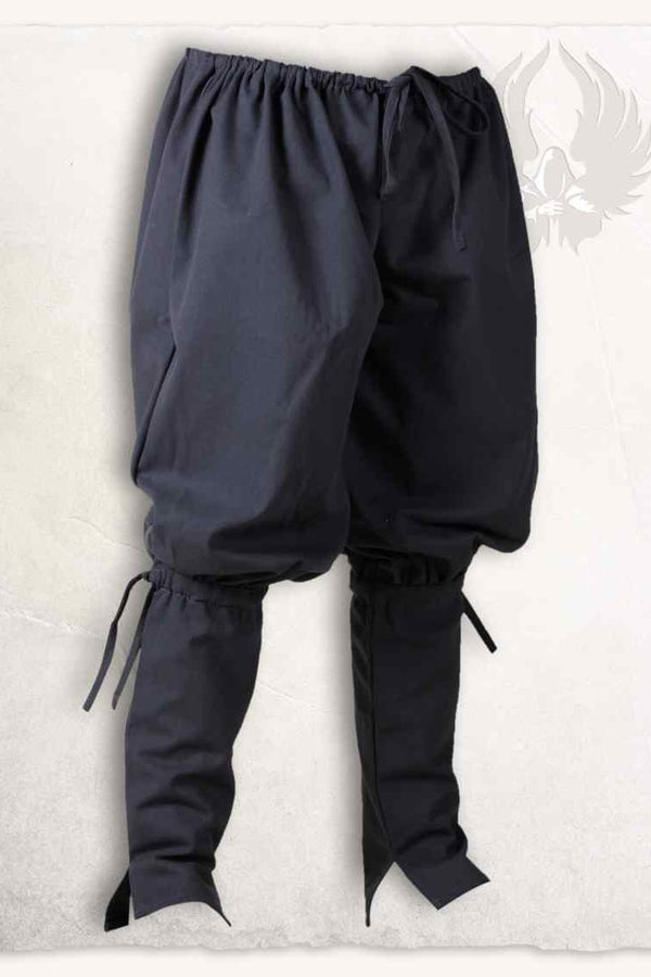 Viking trousers Ketill, black