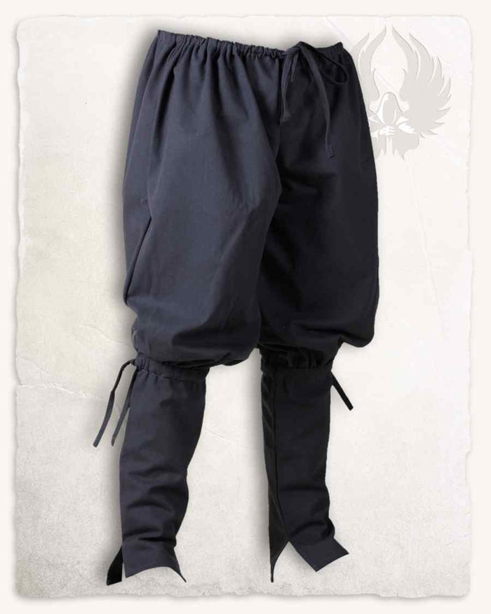 Viking trousers Ketill, black