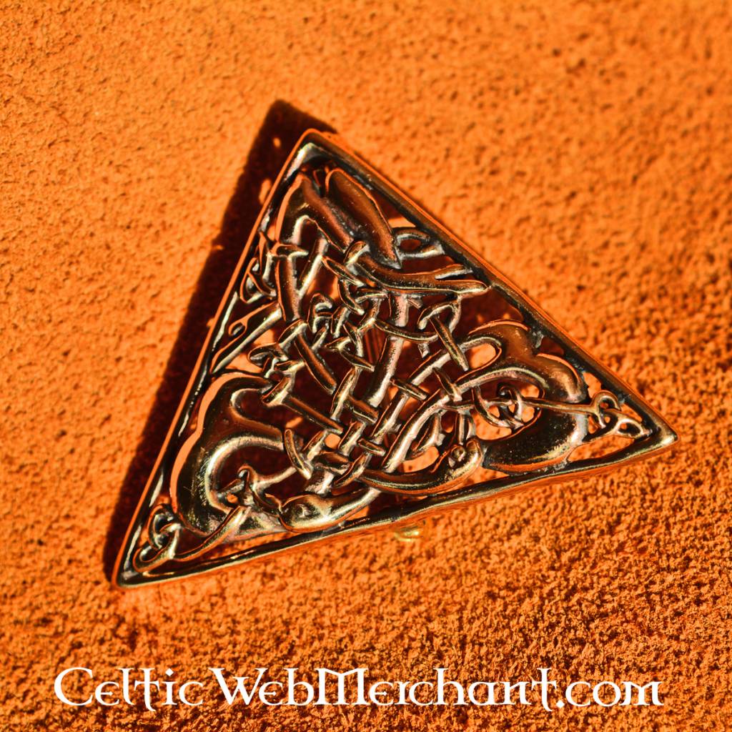 Gaelic Boken of Kells brooch, bronze