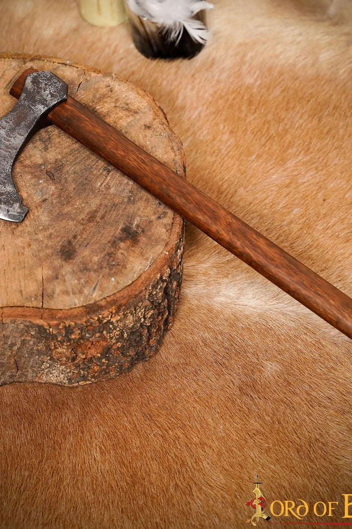 Battle-ready Viking axe skeggox, type B, blunt (battle-ready)