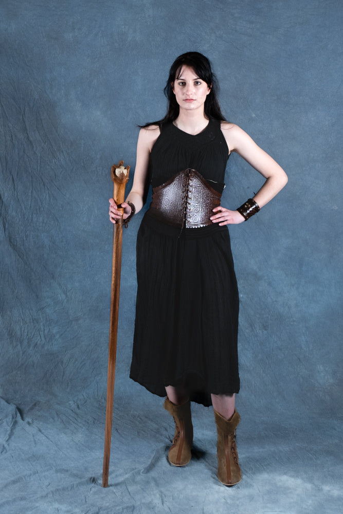 Goddess Dress Hera, black