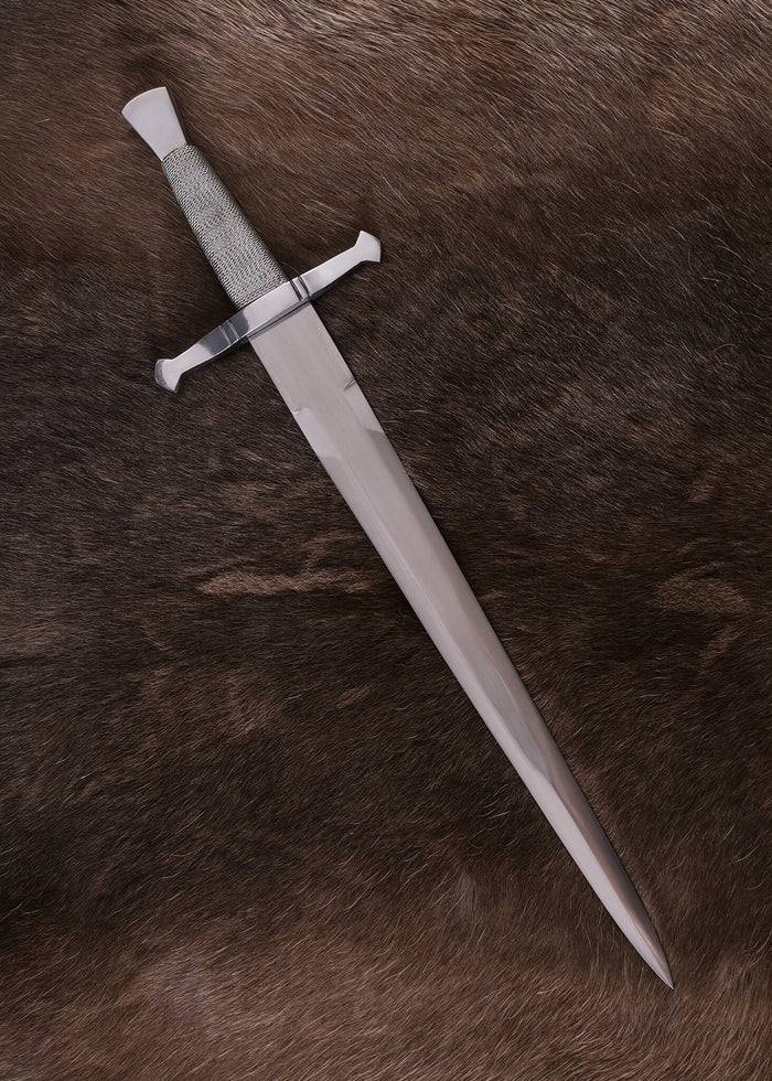Medieval quillon dagger, semi-sharp