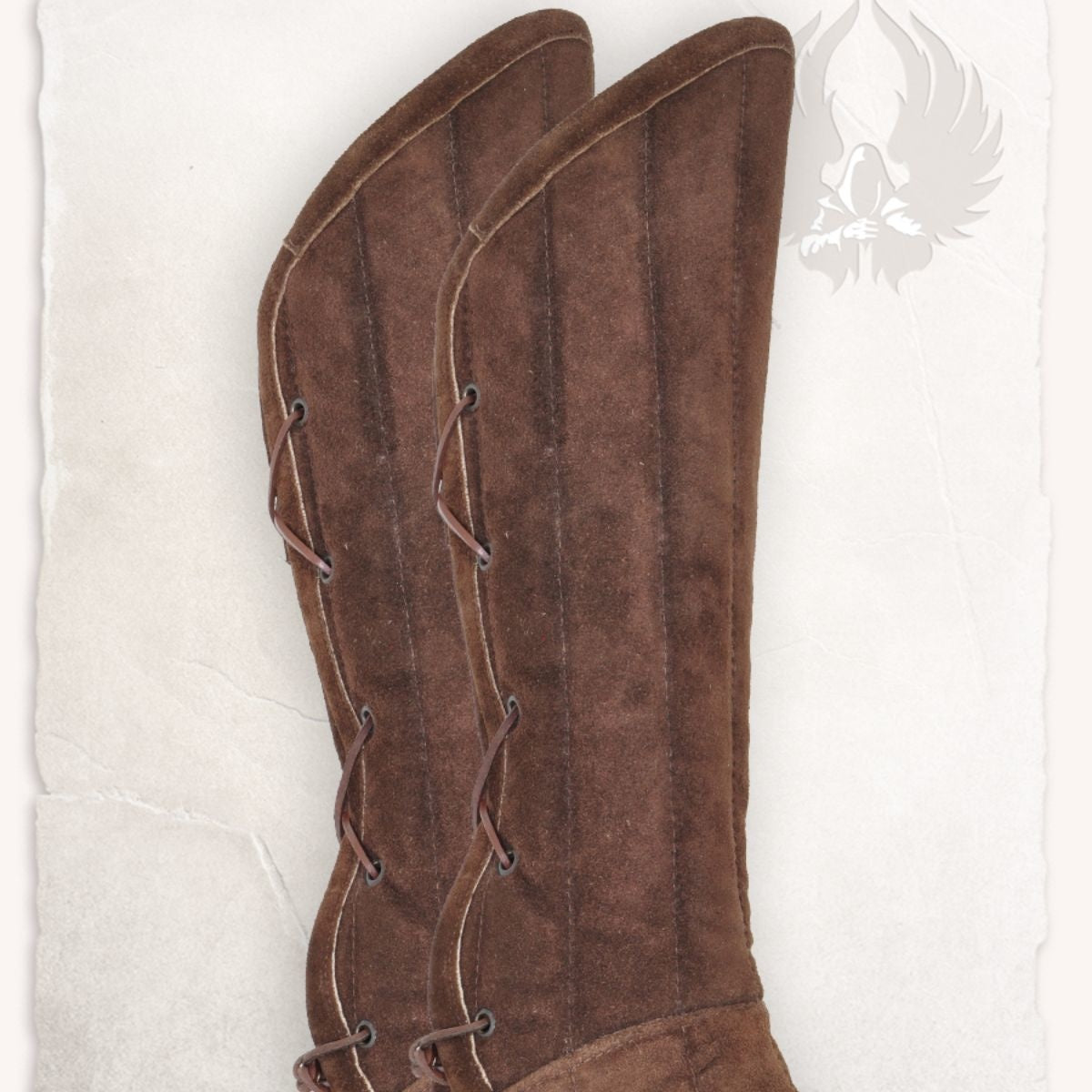 Gambeson greaves Leopold suede leather brown