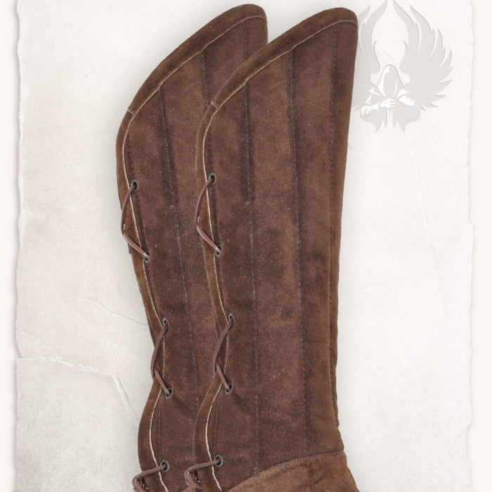 Gambeson greaves Leopold suede leather brown