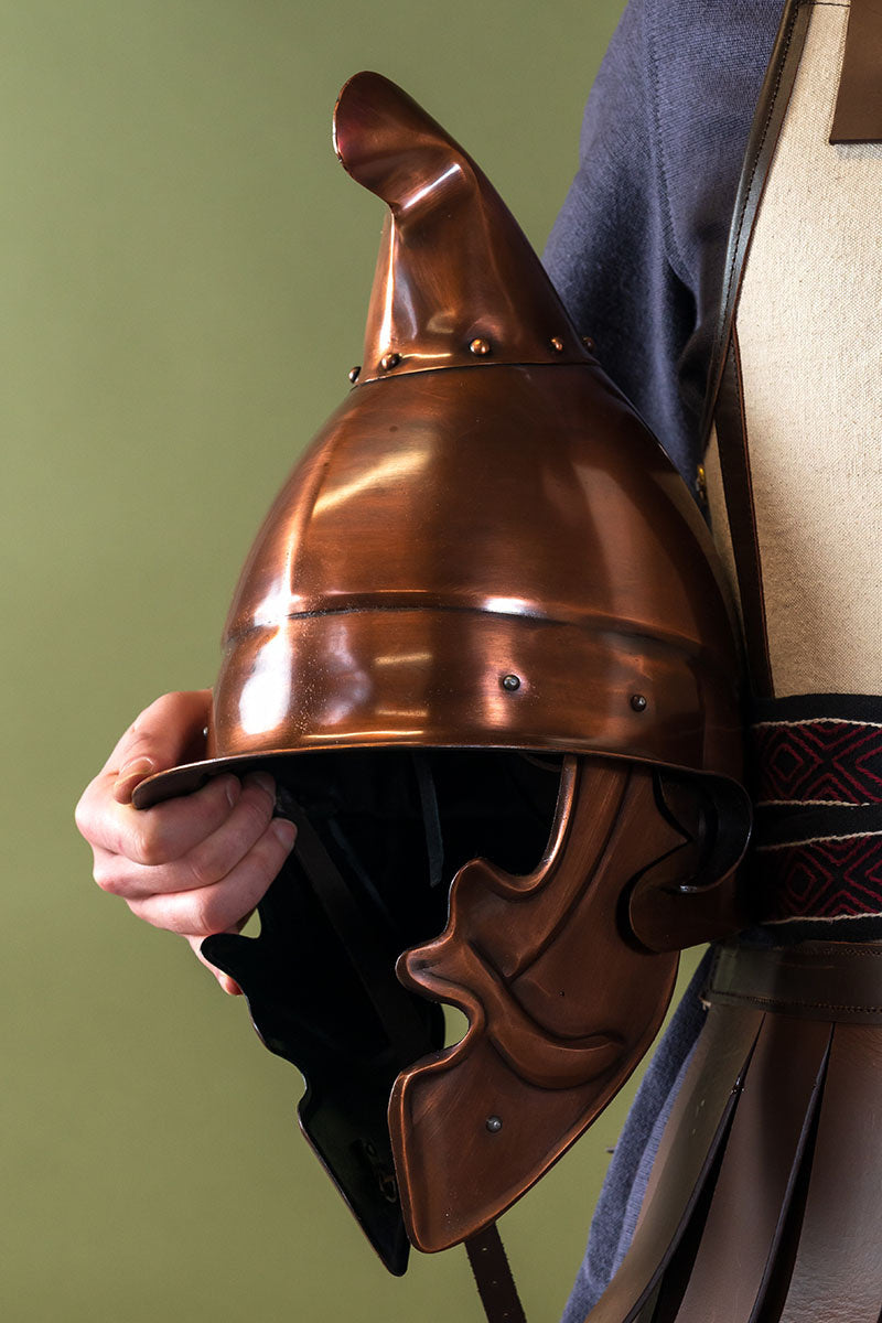 Thracian hoplite helmet, 1.3 mm