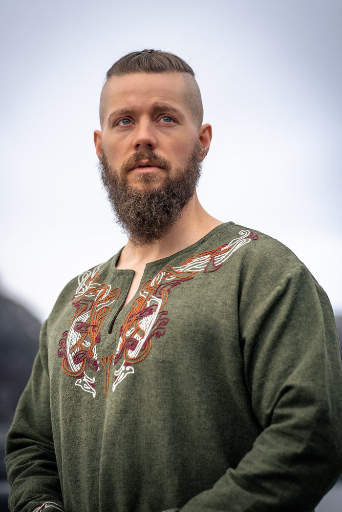 Tunic Viking jarl Hakon, green