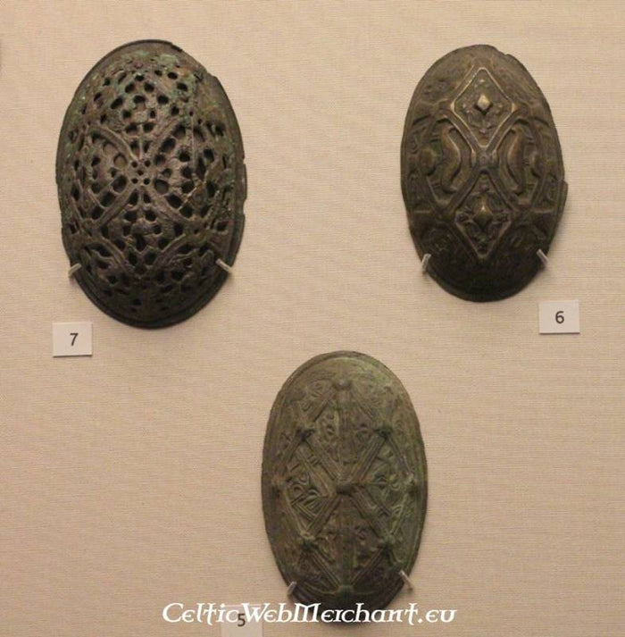 Viking tortoise brooch Dublin, bronze, price per piece