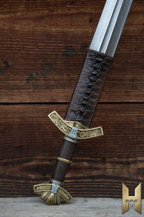 LARP sword Dreki Gold 102 cm
