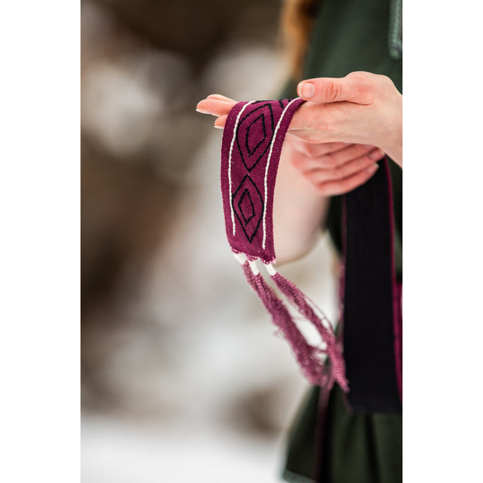 Viking belt Caja, red, 235 cm
