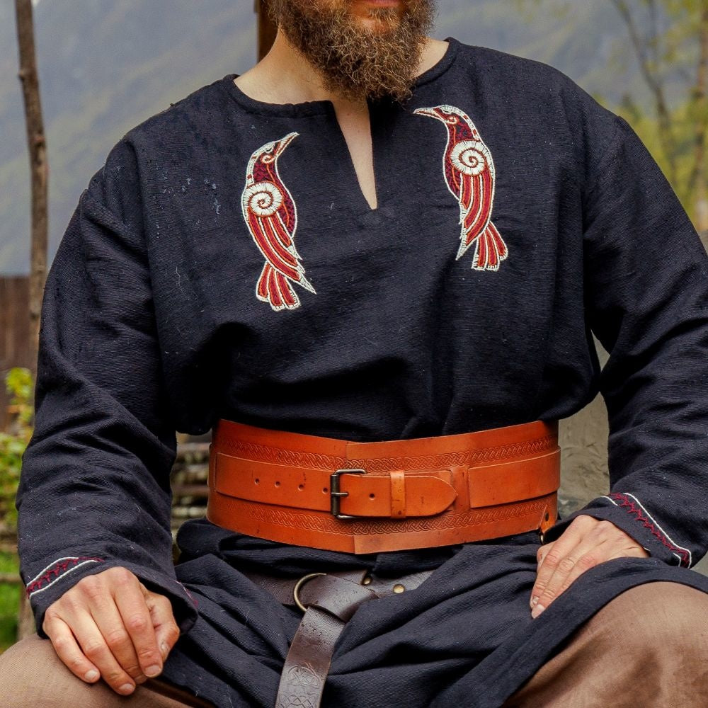 Viking belt Sigrid, light brown