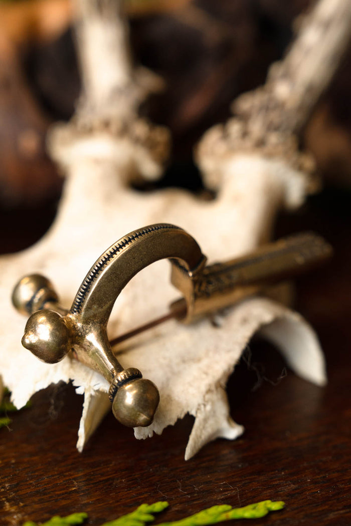 Roman crossbow fibula, bronze