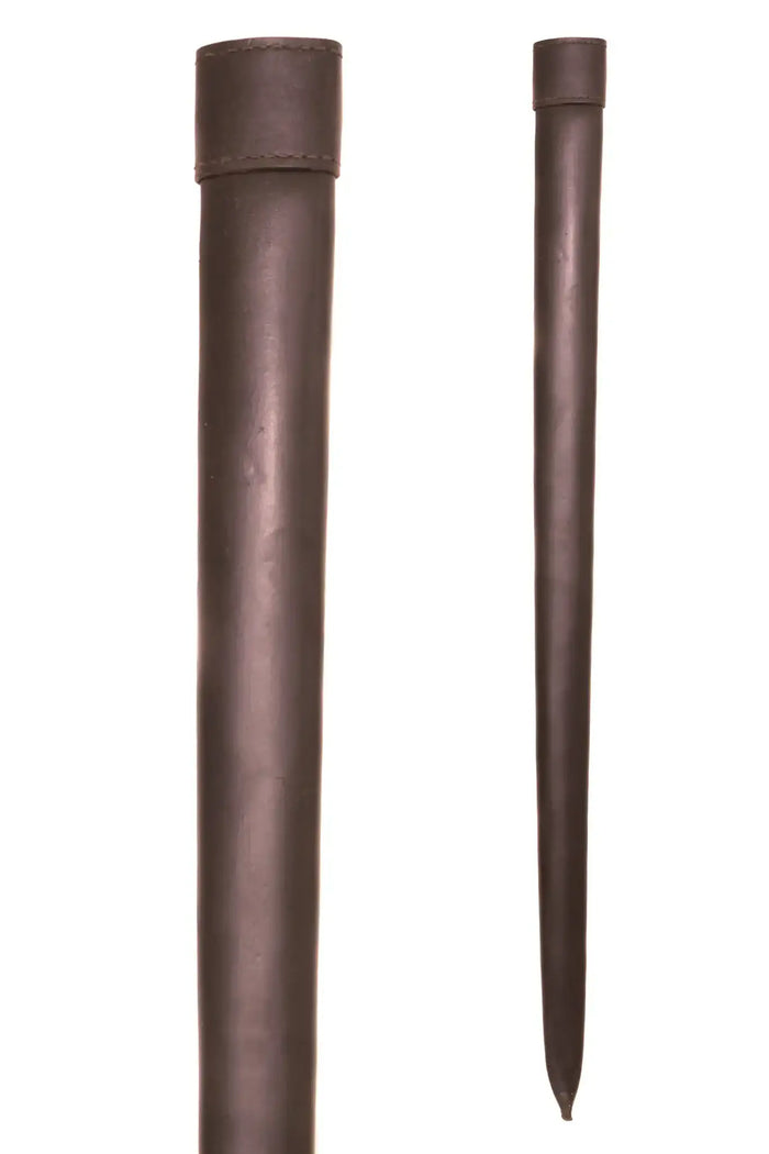 Brown leather scabbard