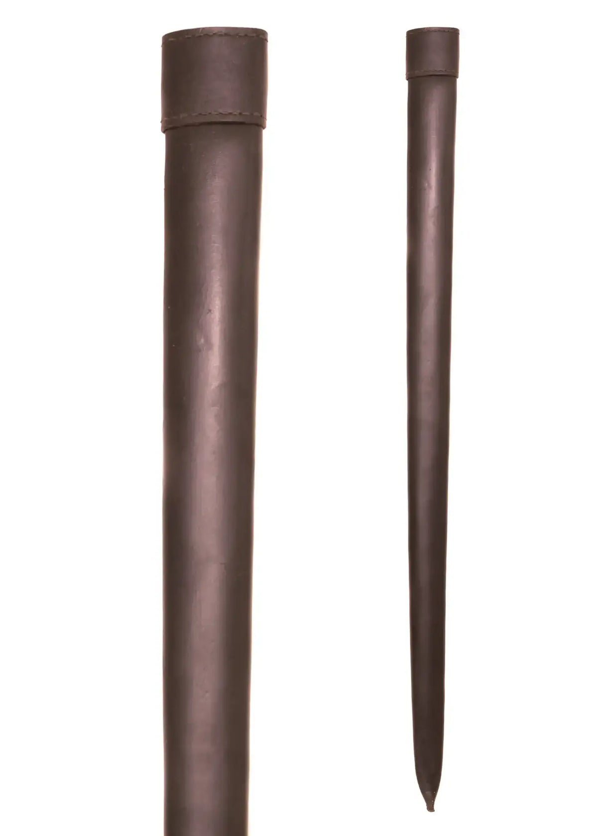 Brown leather scabbard