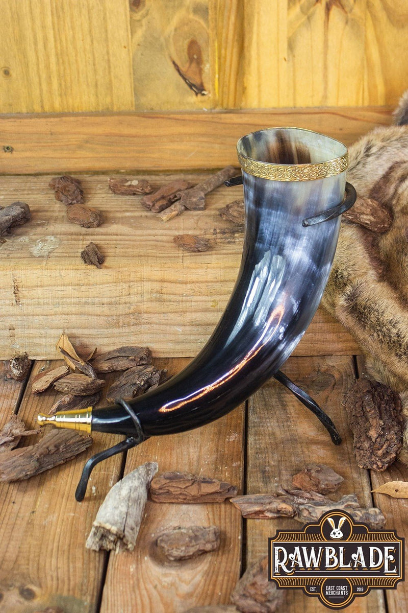 Corno decorato Jarl, 500–650 ml