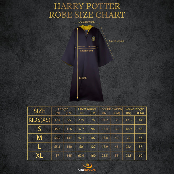Harry Potter Cosplay: Hufflepuff wizard robe