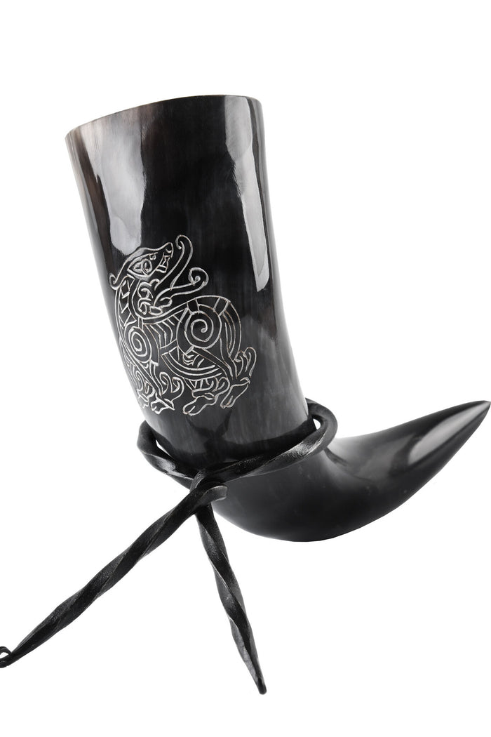 Drinking horn, dragon, 200-300 ml